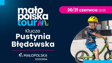 Obraz do artykułu: Małopolska Tour 2026 wraca na Pustynię Błędowską. Będą wyścigi MTB, gravel i rodzinne rajdy