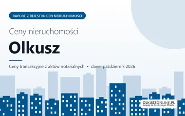Ceny mieszkań w Olkuszu — październik 2026