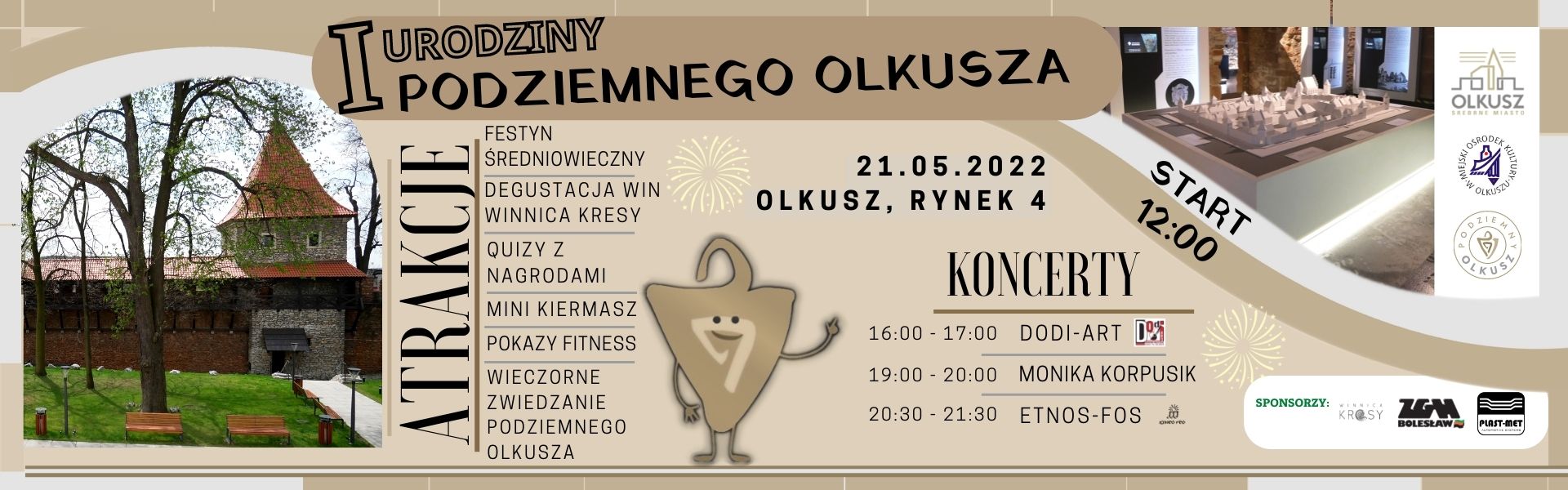 Baner I Urodziny Podziemny Olkusz