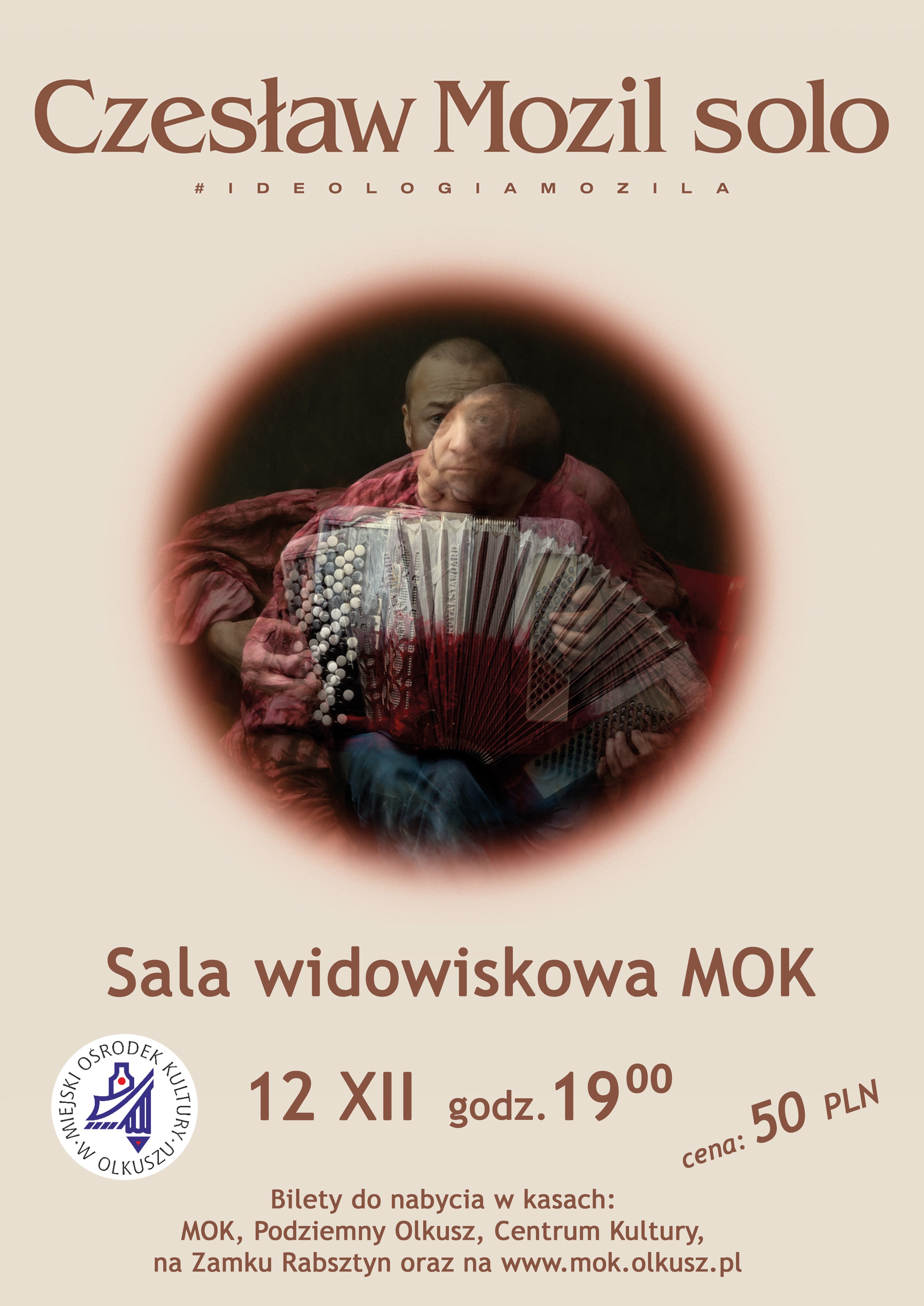 Czesław Mozil plakat NEW www