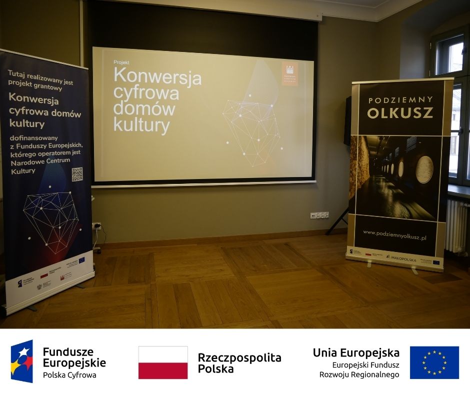 UM Olkusz: Konwersja cyfrowa MOK Olkusz” w ramach projektu systemowego ”Konwersja cyfrowa domów kultury”