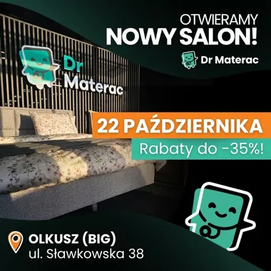 Obraz do artykułu: Otwarcie salonu Dr Materac w Olkuszu