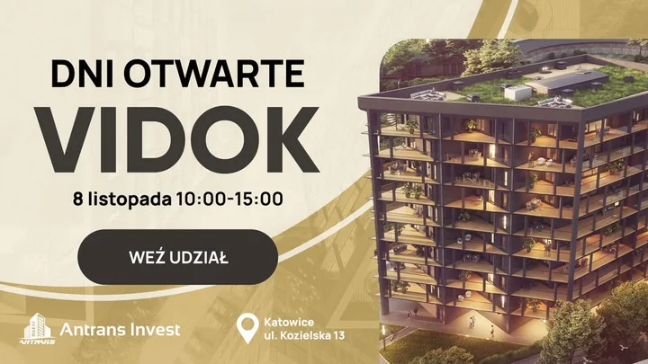 Grafika promocyjna wydarzenia Dni Otwarte VIDOK — 8 listopada 2025