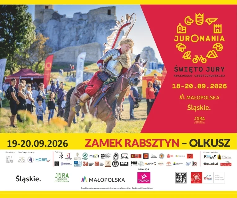 Grafika promocyjna wydarzenia Juromania 2026