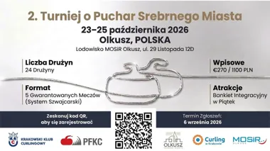 2. Ogólnopolski Turniej Curlingowy o Puchar Srebrnego Miasta w Olkuszu
