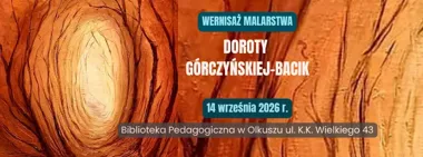 Grafika promocyjna wydarzenia Inspiracje – wernisaż malarstwa