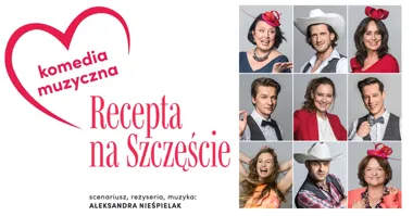 Grafika promocyjna wydarzenia Recepta na Szczęście w Olkuszu