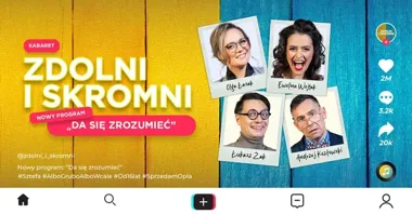 Grafika promocyjna wydarzenia OLKUSZ: Zdolni i Skromni — „Da się zrozumieć”