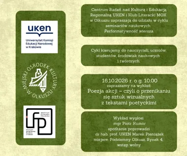 Poezja akcji – czyli o przenikaniu się sztuk wizualnych z tekstami poetyckimi