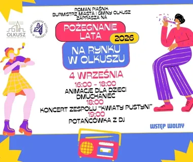 Grafika promocyjna wydarzenia Pożegnanie Lata