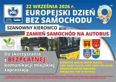 Darmowa komunikacja w Bukownie i okolicy. Wystarczy dowód rejestracyjny