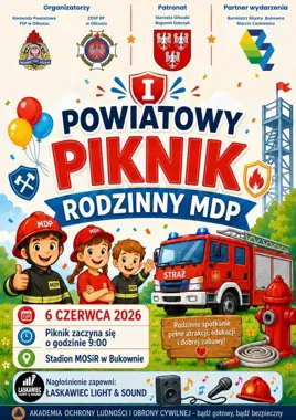 Pierwszy rodzinny piknik młodych strażaków w Bukownie. Zapraszają władze powiatu i miasta