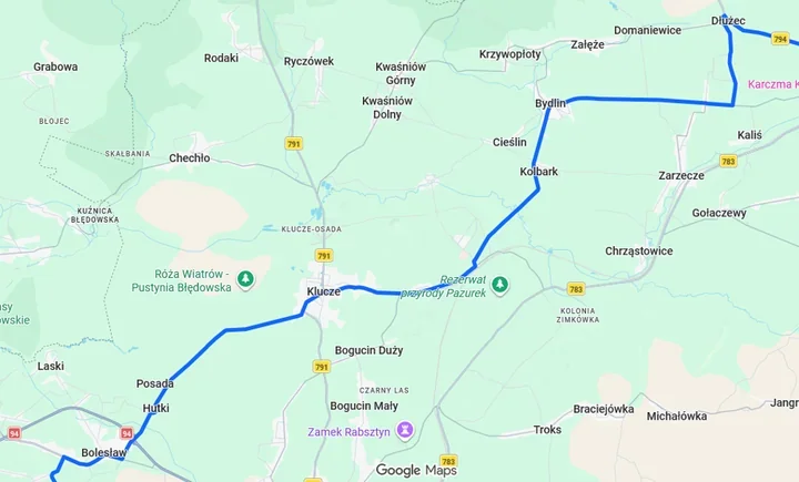 Przejazd peletonu zatrzyma ruch w Kluczach na kilkadziesiąt minut
