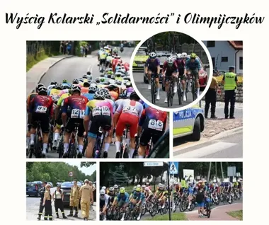 Przez Klucze przejechał ponad 150-osobowy peleton kolarski