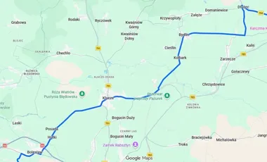 Przejazd peletonu zatrzyma ruch w Kluczach na kilkadziesiąt minut
