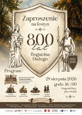 Bogucin Duży świętuje 800 lat. W programie balet i średniowieczna wieś