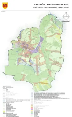Plan ogólny Olkusza uchwalony. Około 145 ha pod mieszkania