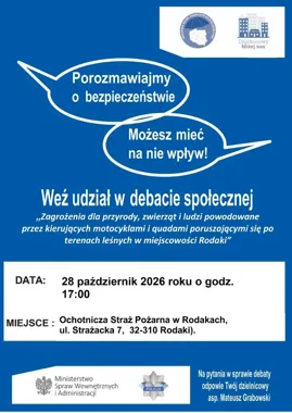 Debata w Rodakach o quadach i motocyklach w lasach