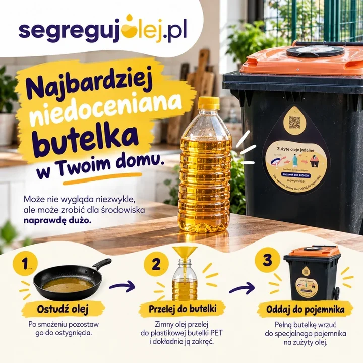 Jedna butelka może uchronić rury przed awarią. Tak segreguje się olej