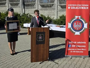 Stulecie OSP Gołaczewy i nowy wóz za ponad milion złotych