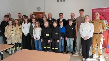 Młodzi z gminy Wolbrom stanęli na podium turnieju wiedzy pożarniczej