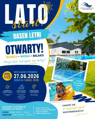Letni basen w Wolbromiu rusza w sobotę. Zniżki i nowe godziny
