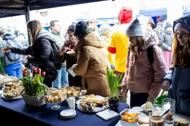 Nad zalewem posadzili 200 drzew i dali Wolbromowi zielony start